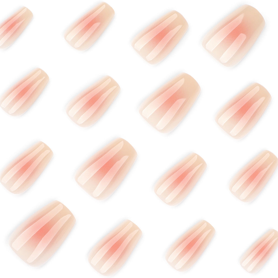 Elegant Gel Nails with Naturally Glossy Finish Bowlift