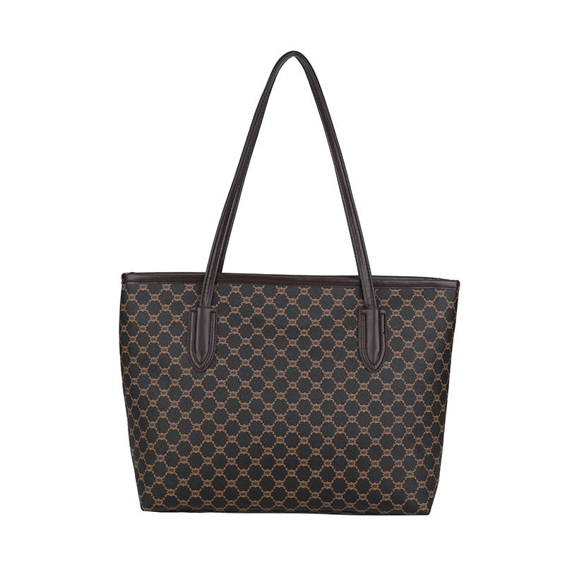 Elegant Geometric Pattern Tote Bag Bowlift