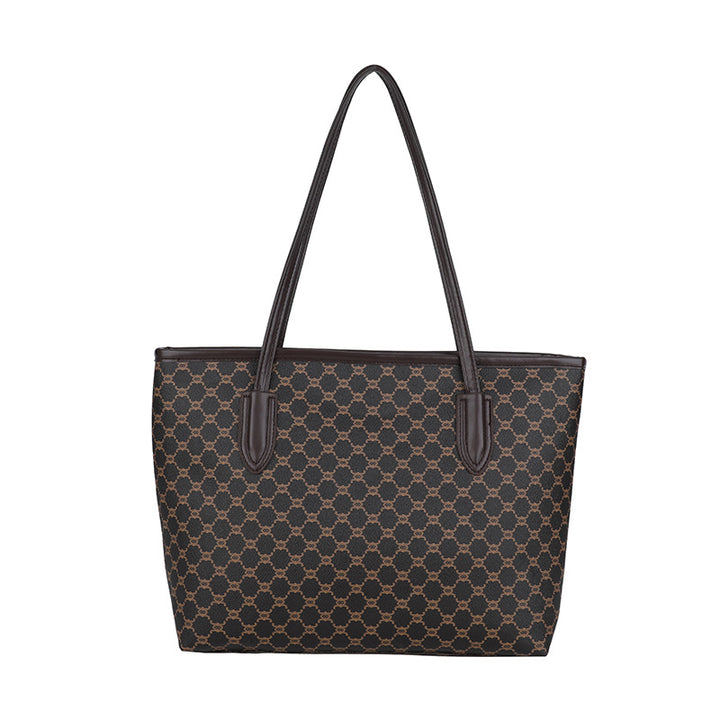 Elegant Geometric Pattern Tote Bag Bowlift