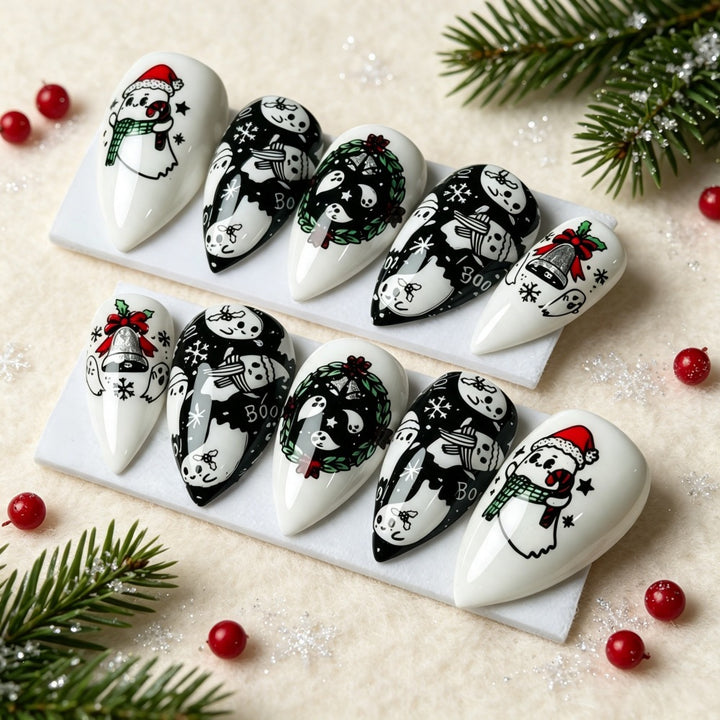 Christmas motif nail set Bowlift
