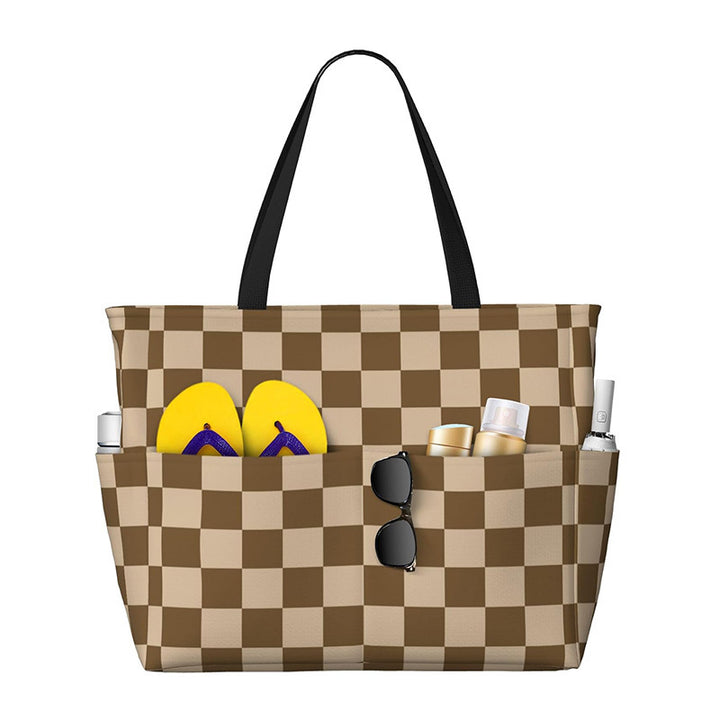 Durable beach bag with multiple compartments Bowlift