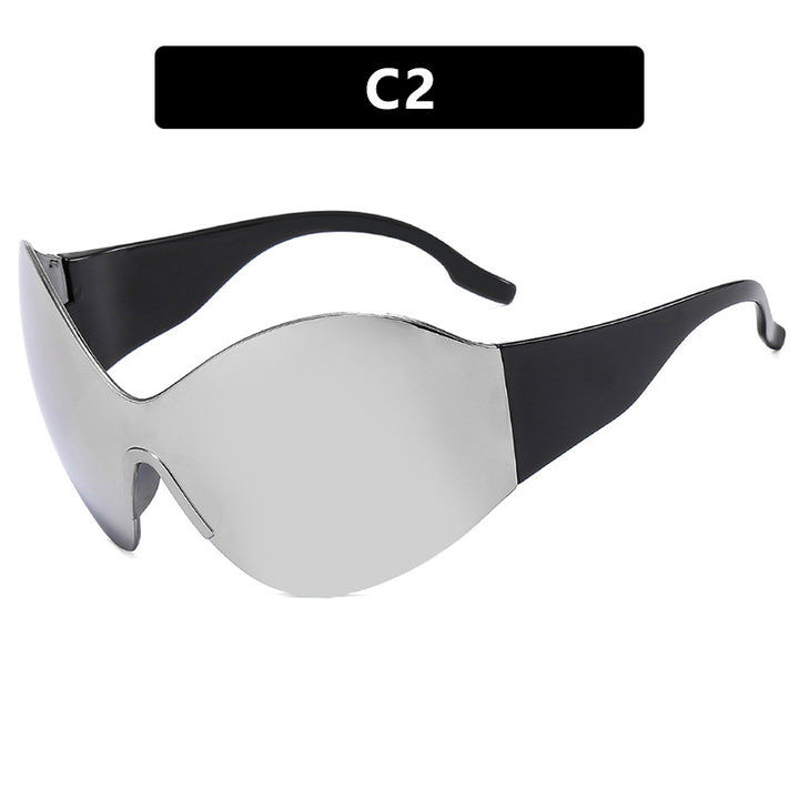 Ladies futuristic sunglasses Bowlift