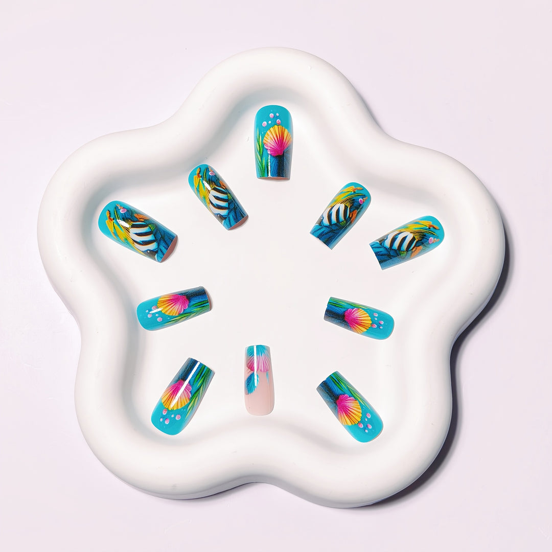 Creative Underwater Nail Design Set Bowlift