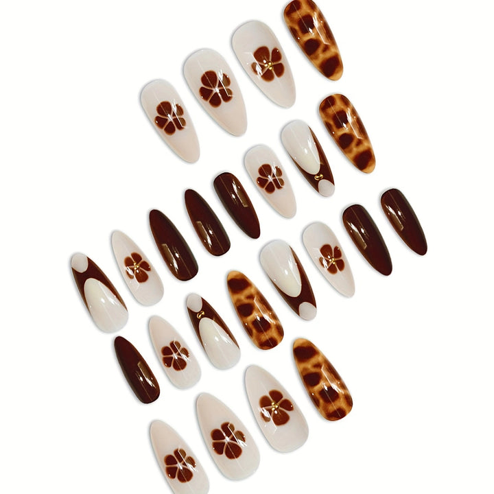 Artistic Stiletto Press-On Nail Set Bowlift