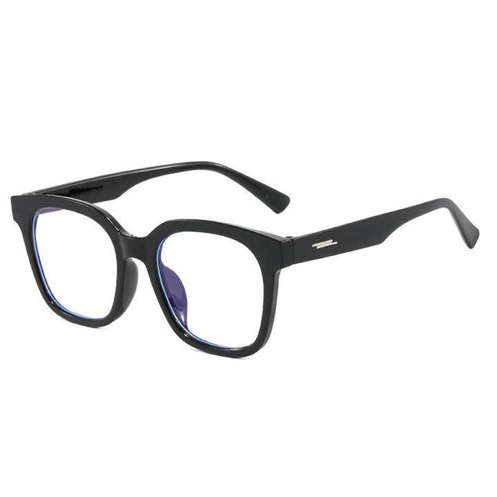 Women's designer glasses with an elegant square frame and modern accents Bowlift