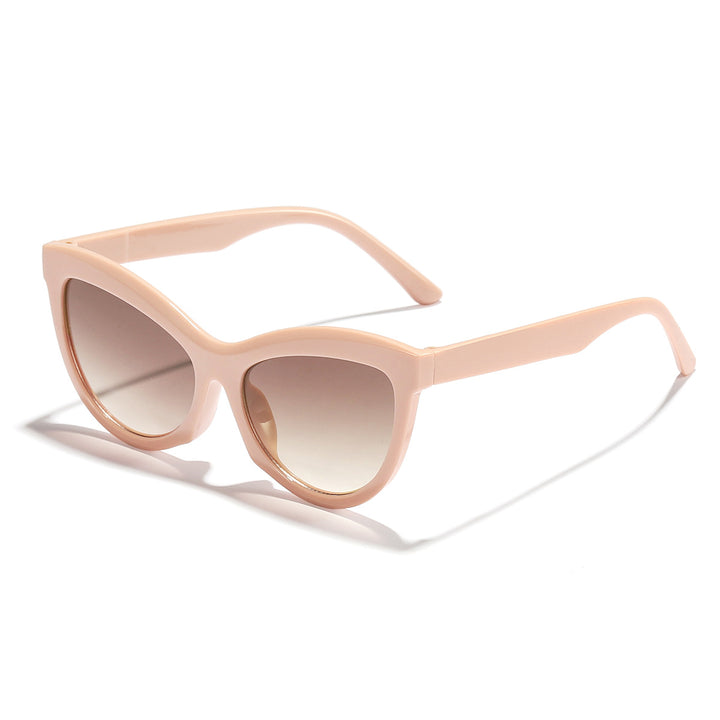 Women's trendy black and white sunglasses Bowlift