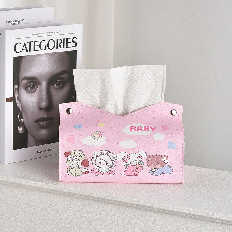 Cute Cartoon Tissue Box Cover Bowlift