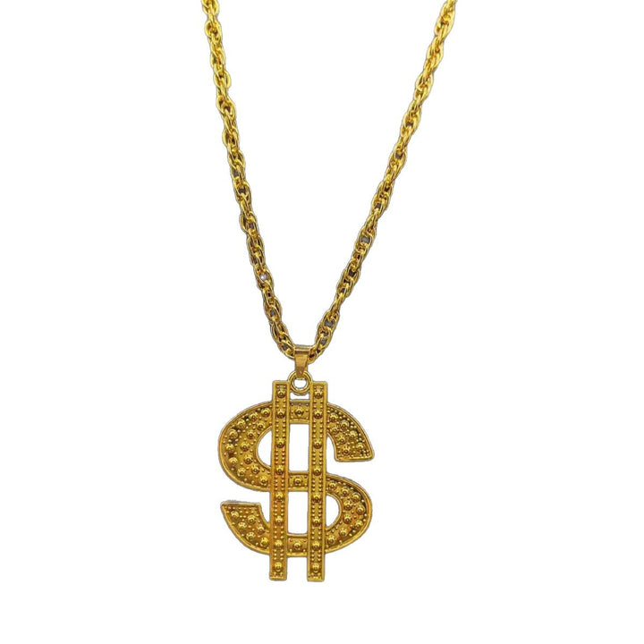 Statement Dollar Sign Necklace Bowlift