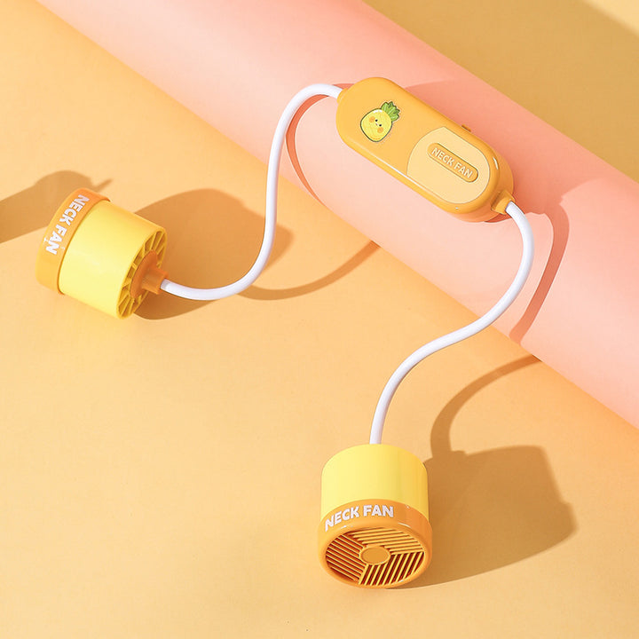 Unisex Portable Neck Fan with Eco-Friendly Technology Bowlift