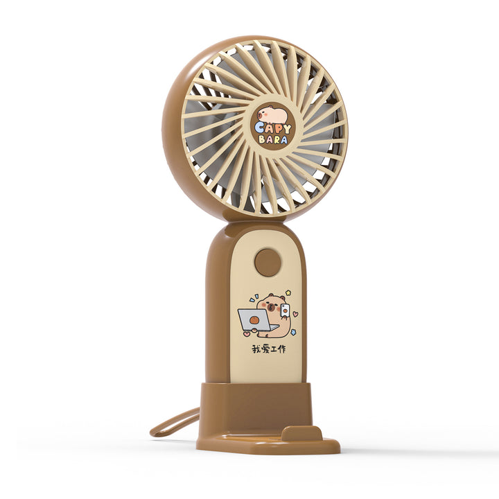 Ladies Hand Fan with Cute Panda Design Bowlift