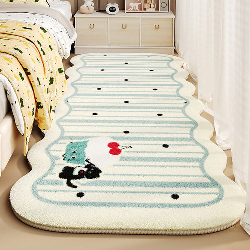 Cute Cartoon Animal-Themed Area Rug