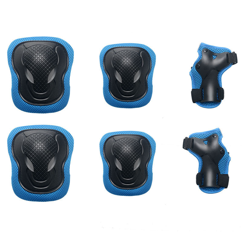 Impact-Resistant Skate Protective Pad Set Knee Elbow Wrist Bowlift
