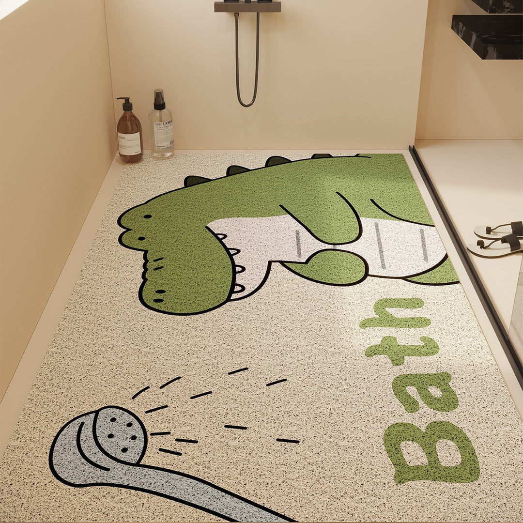 Playful Animal Themed Memory Foam Mat Bowlift