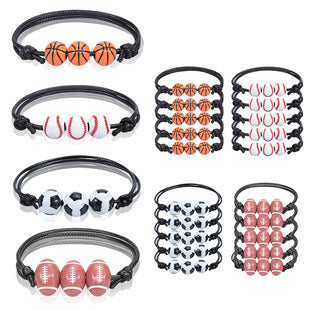 Sporty Baseball Themed Bracelet Bowlift