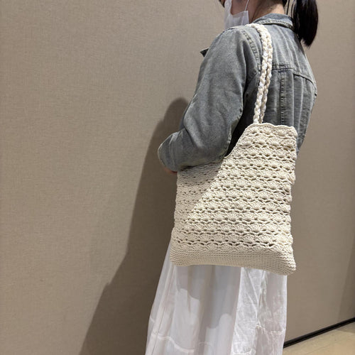 Hand-knotted Shopper Bag Bowlift