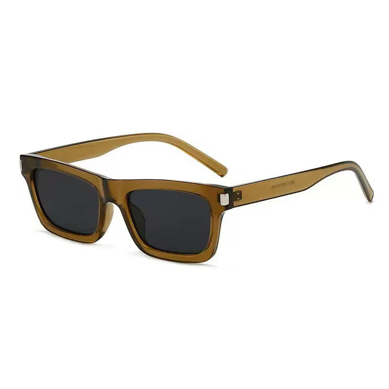 Men's Modern Rectangular Frame Sunglasses Bowlift