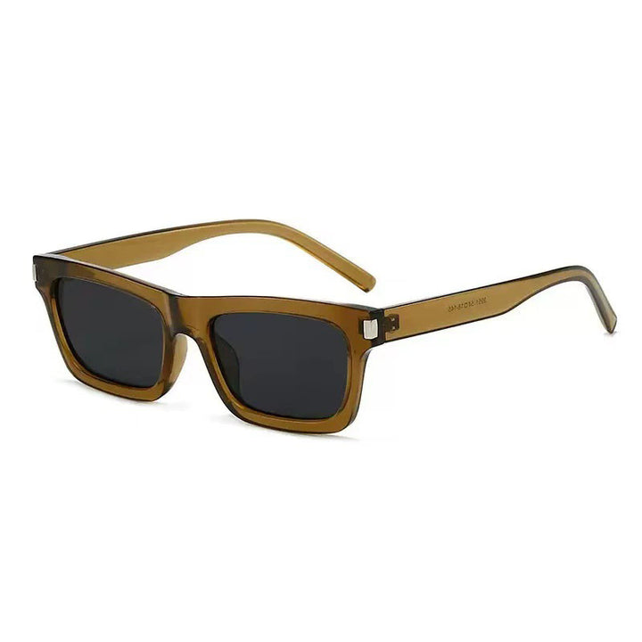 Men's Modern Rectangular Frame Sunglasses Bowlift
