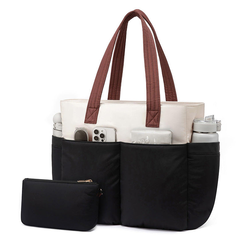 Stylish tote bag with versatile compartments Bowlift