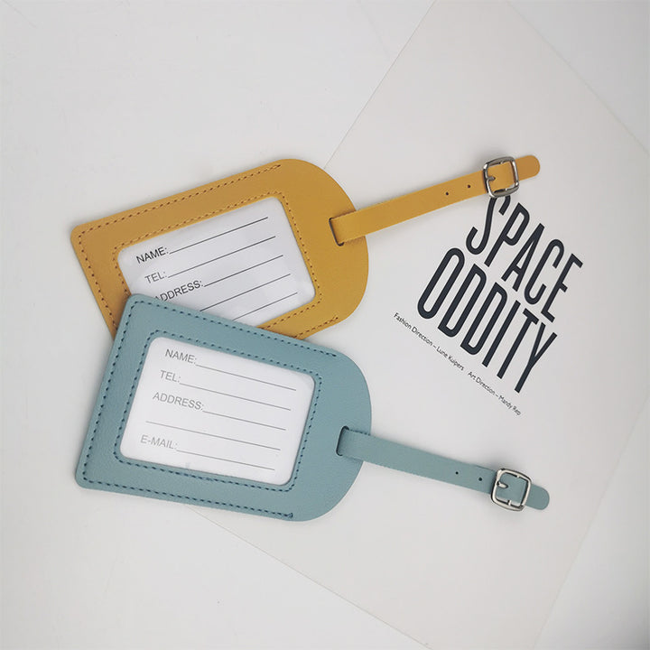 Ladies Luggage Identification Tag Bowlift