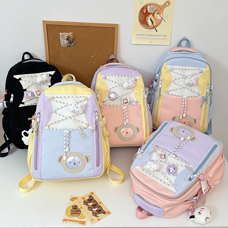 Cute Animal-Themed Backpack Bowlift