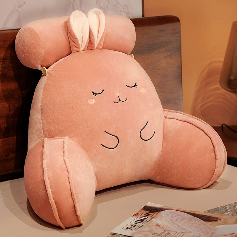Cozy back support pillow with bear motifs Bowlift