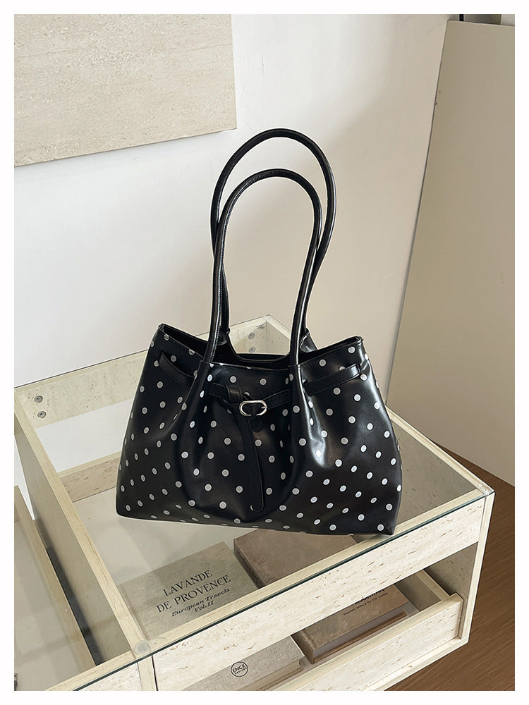 WoChic Polka Dot Tote Bag Bowlift