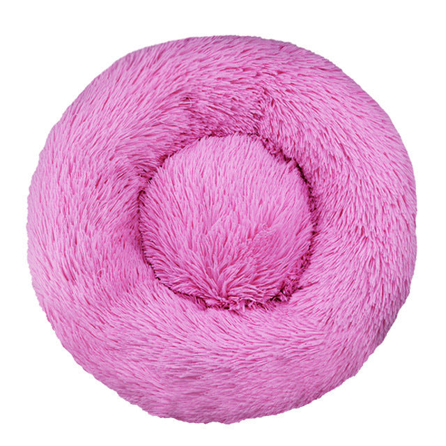 Fluffy Round Dog Bed
