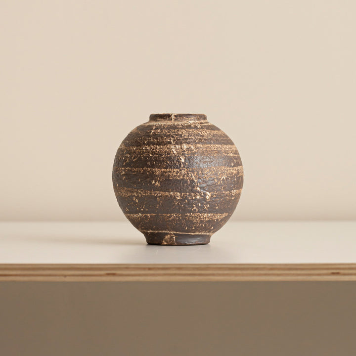 Handcrafted Rustic Textured Ceramic Vase