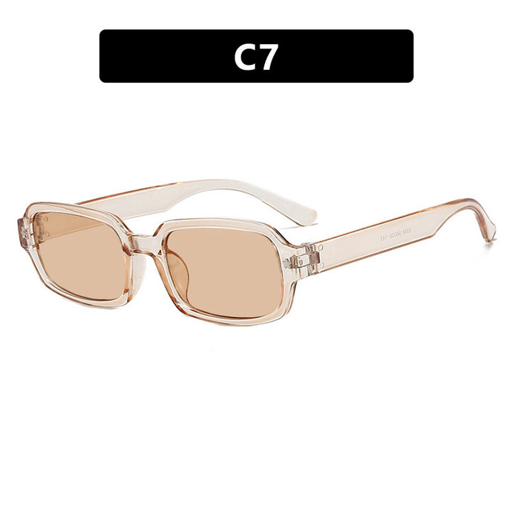 Women's fashionable rectangular sunglasses with outstanding design and protective UV filter Bowlift