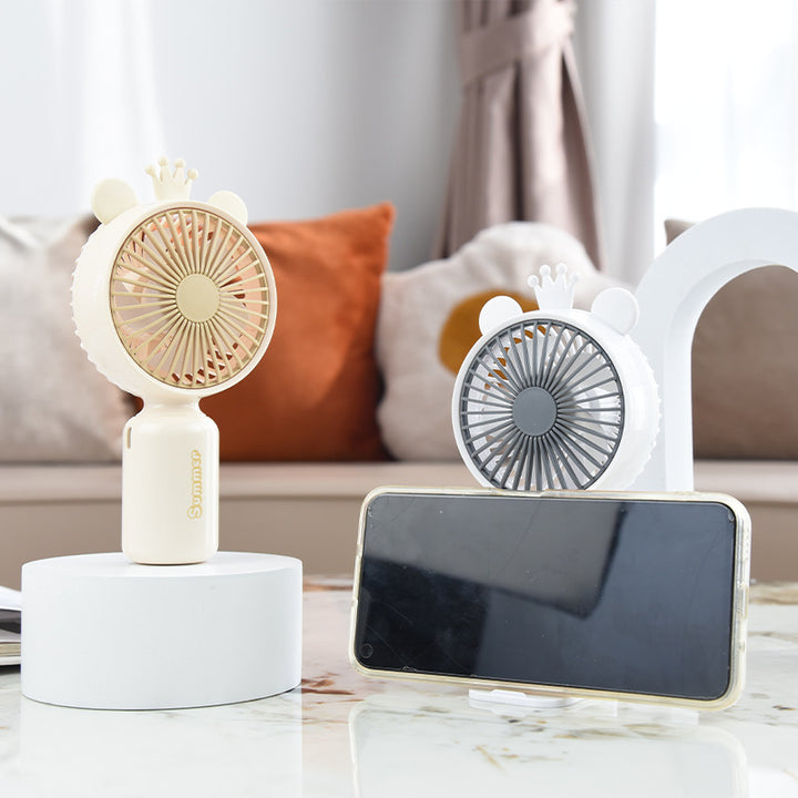 Cute Portable Handheld Fan Bowlift