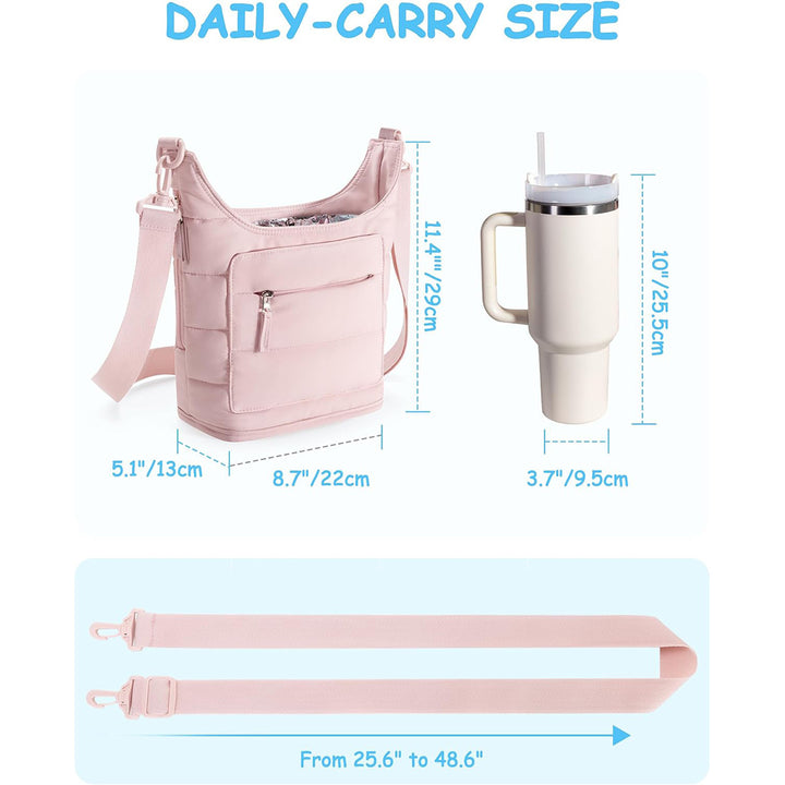 Practical shoulder bag with insulated interior Bowlift