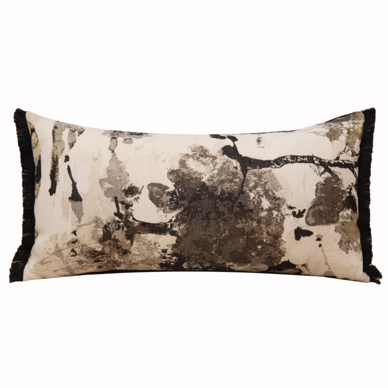 Artistic Landscape Print Decorative Cushion Cover
