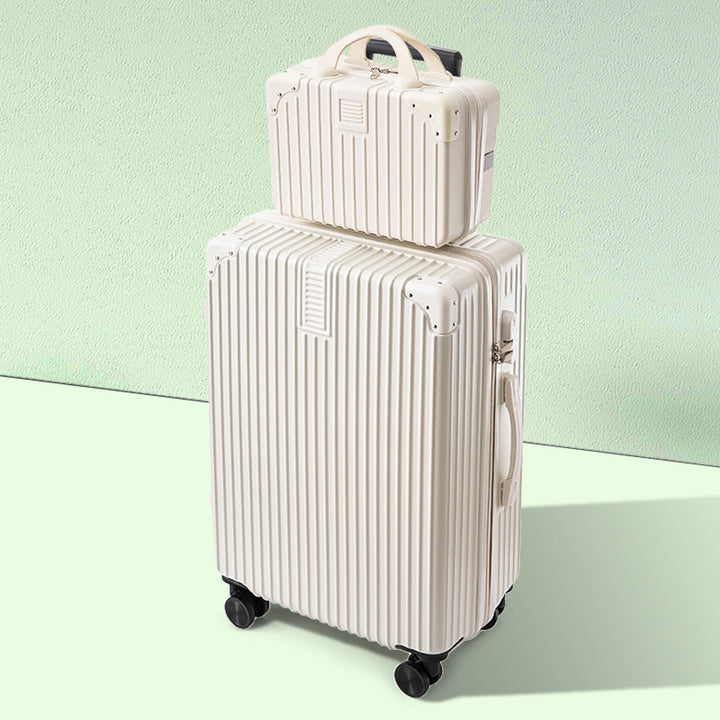 Premium Dual-Compartment Travel Luggage Bowlift