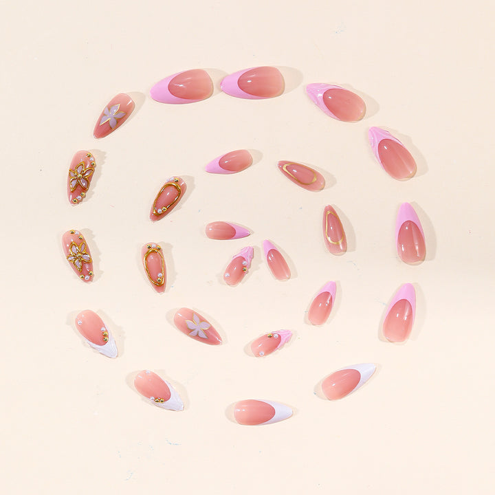 Luxury 3D Floral Nail Art Set Bowlift