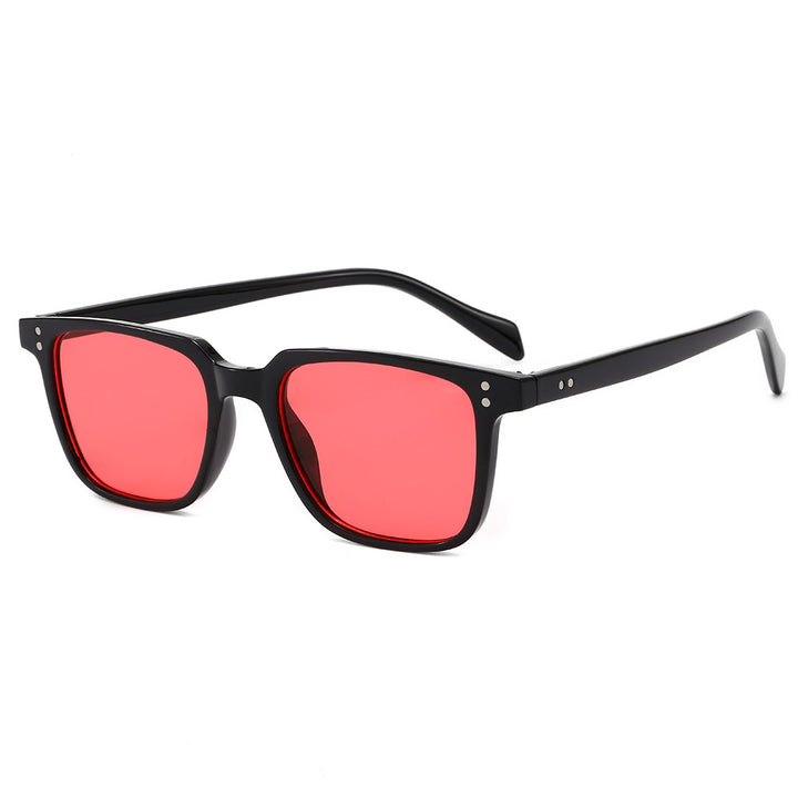 Ladies fashionable square sunglasses with unique lenses Bowlift