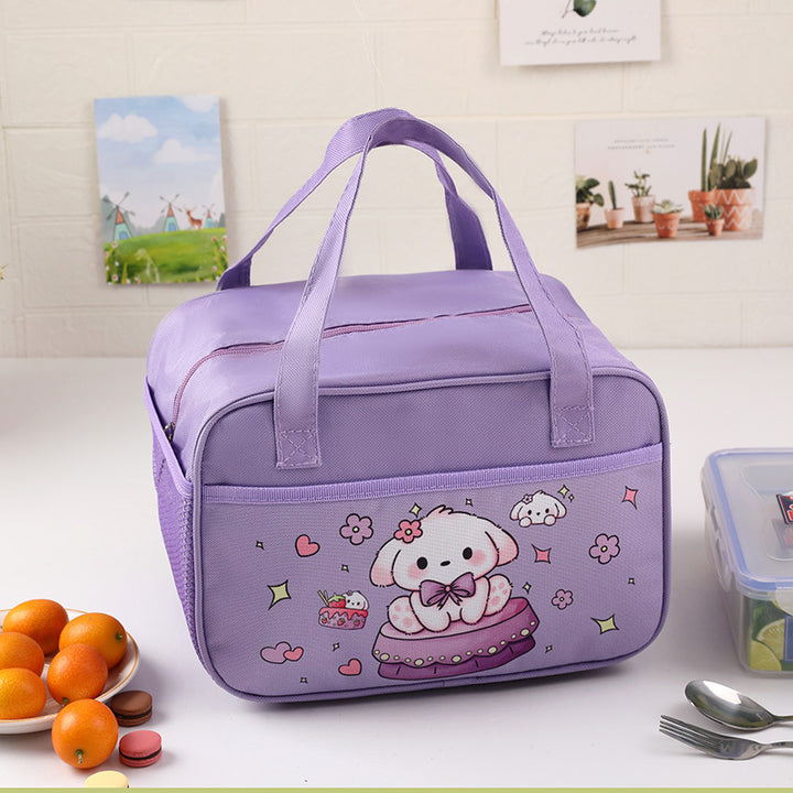 Insulated Kids' Lunch Bag with Cute Bear Design Bowlift