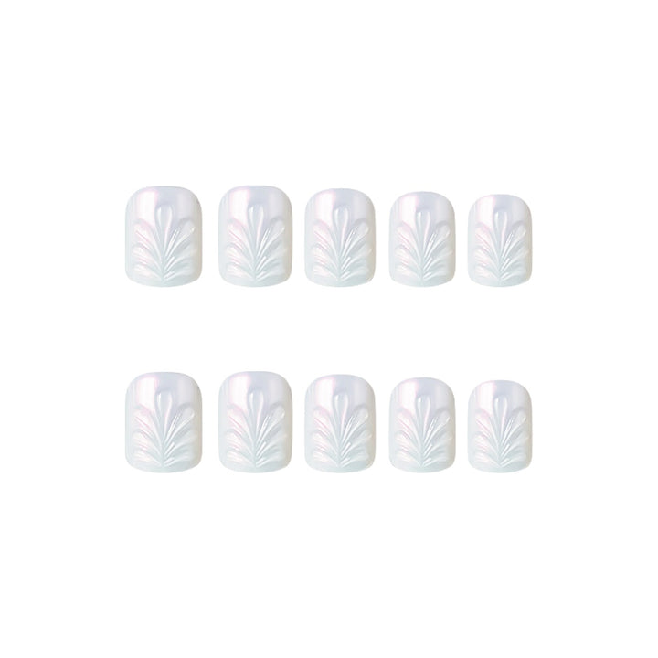 Elegant Textured Nail Design Bowlift