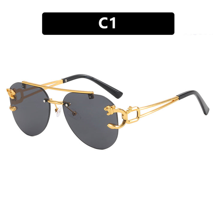 Women's unusual round sunglasses with decorative details Bowlift