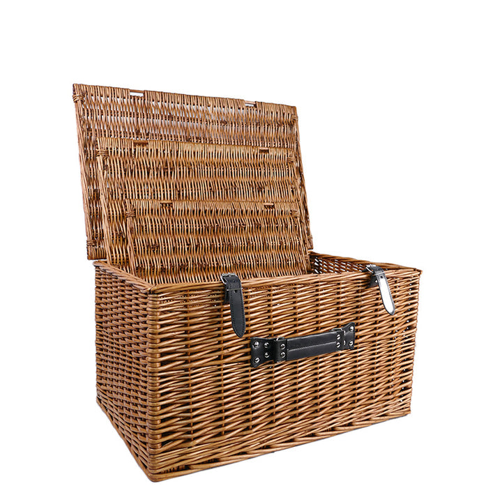 Women Storage Box made of braided natural material Bowlift