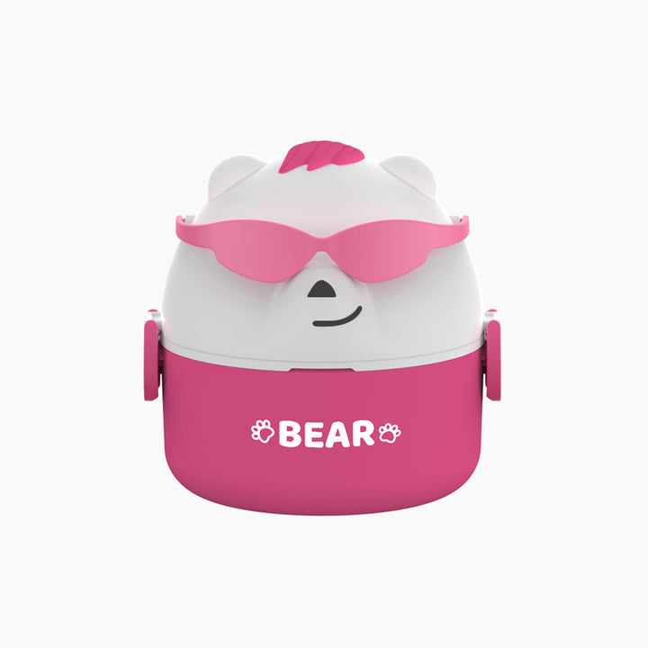 Cute Bear-Themed Bento Lunch Box
