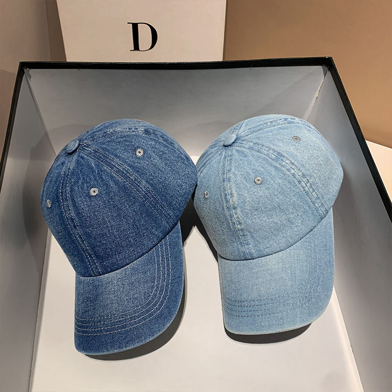 Women's Classic Denim Baseball Cap Bowlift