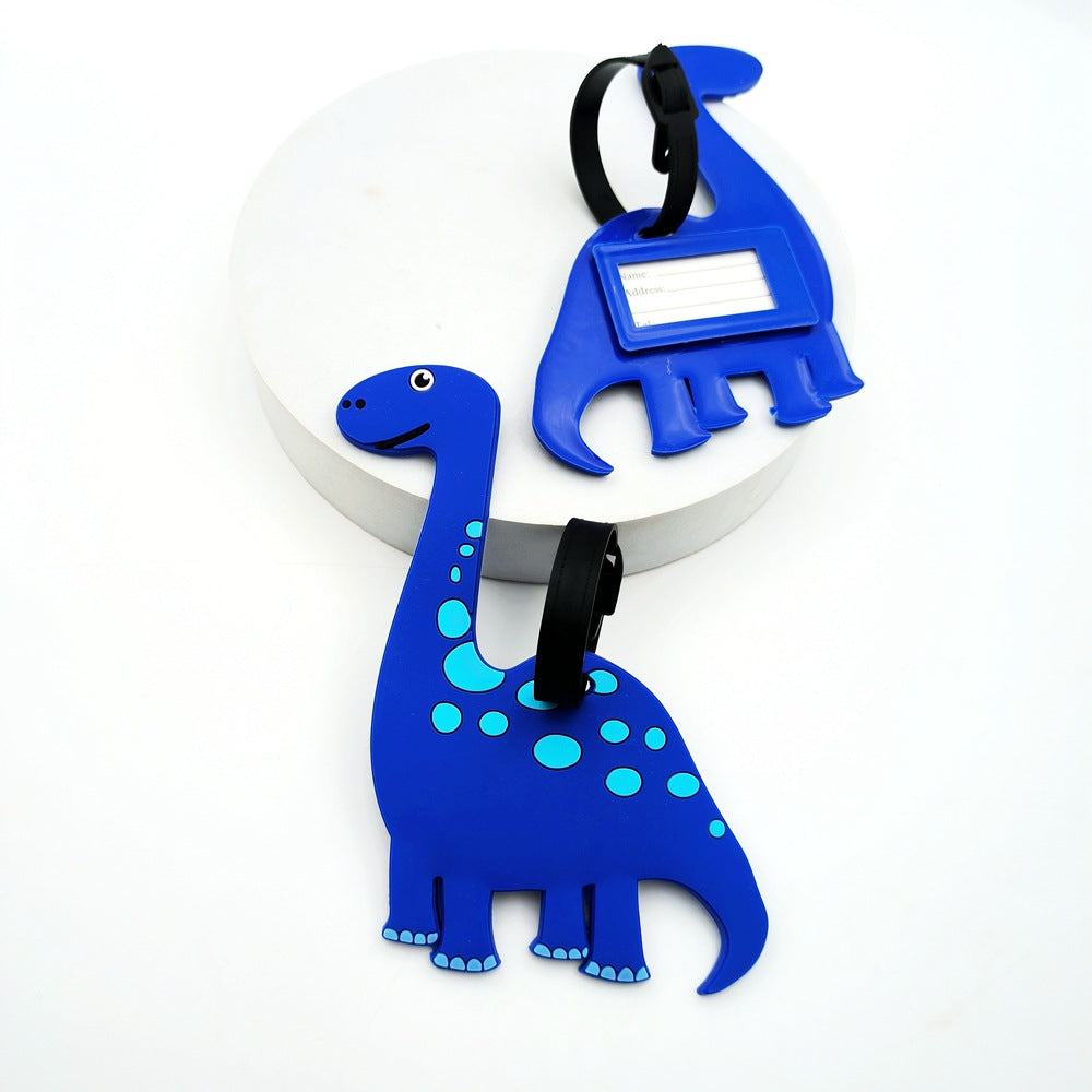 Dinosaur-Shaped Luggage Identifier Bowlift