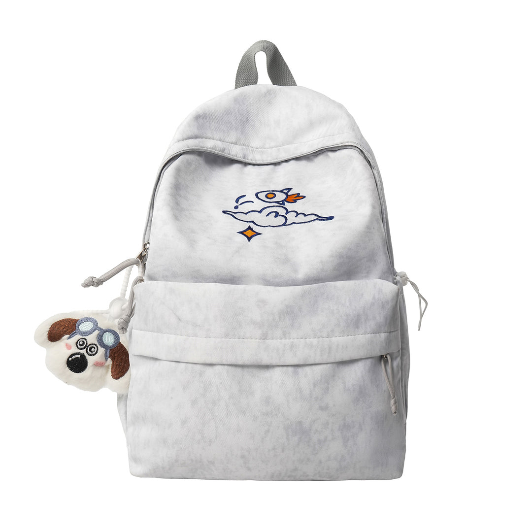 Everyday backpack with unique embroidery design Bowlift