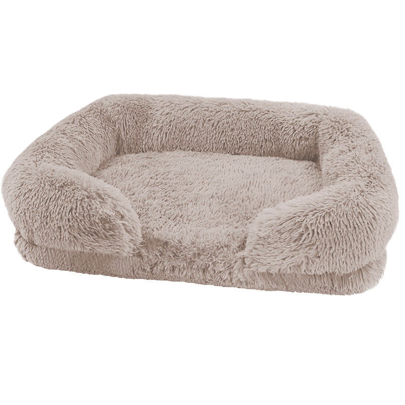 Luxurious Supportive  Couch  Dog Bed