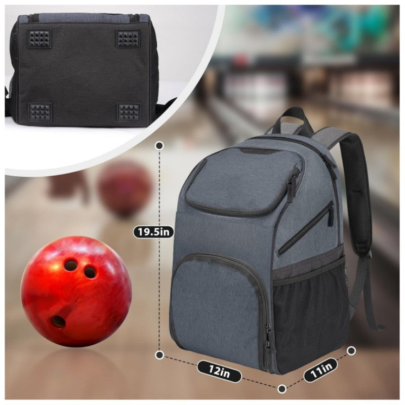 Sport backpack with compartments for shoes and water bottle Bowlift