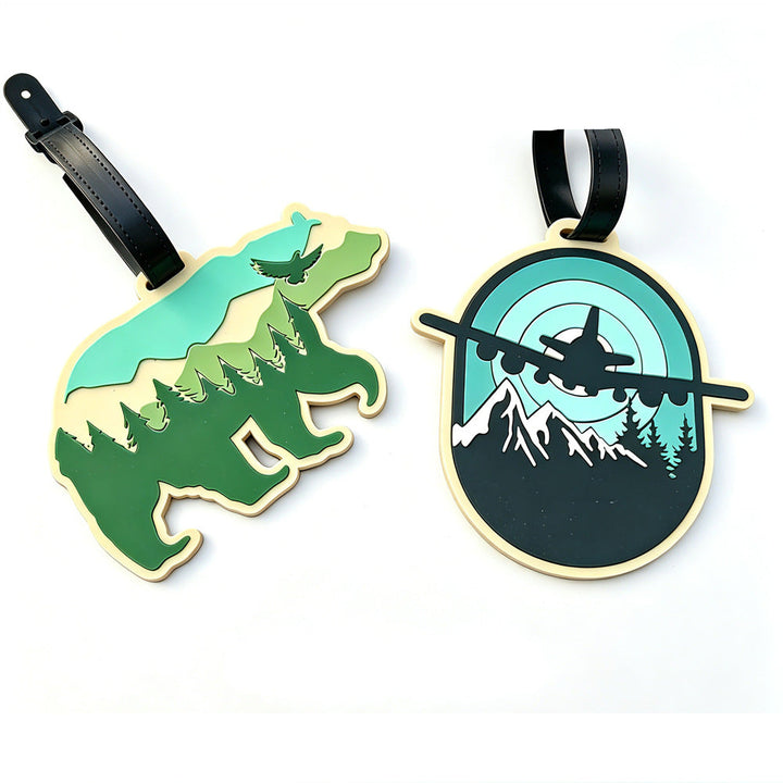 Bear-Shaped Travel Luggage Tag Bowlift