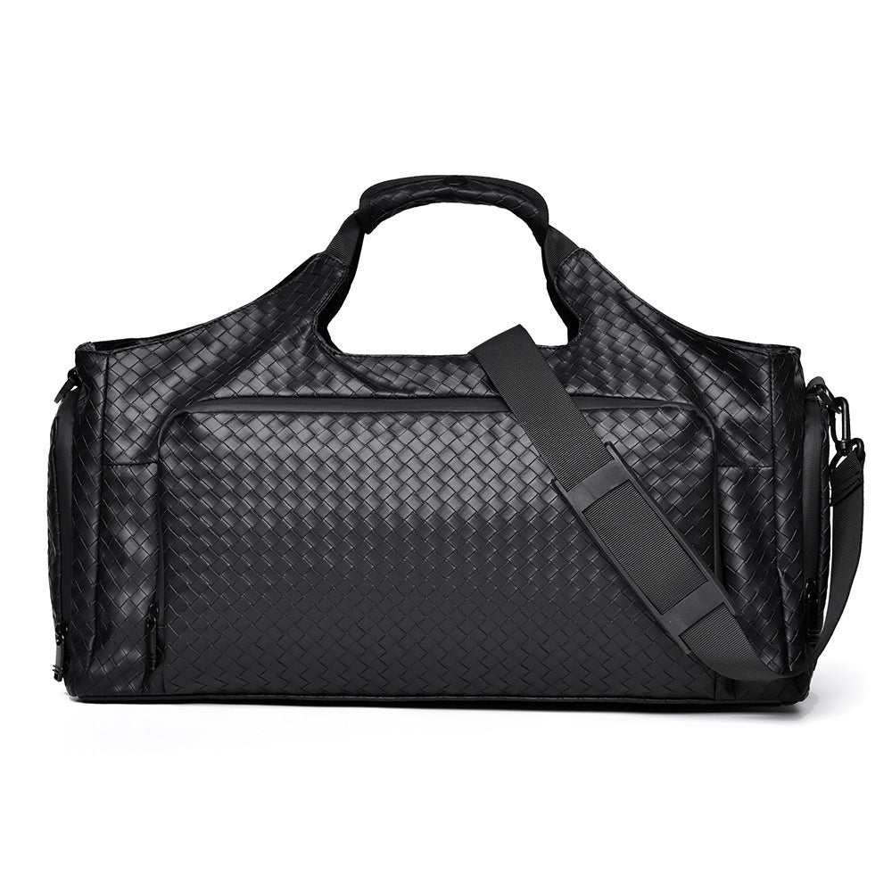 Premium Woven Travel Duffel Bag Bowlift