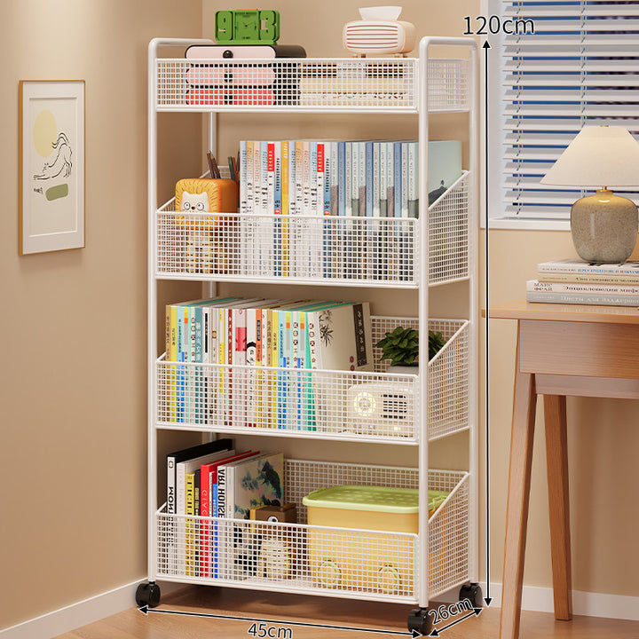 Modern Multi-Tier Mesh Storage Shelf Bowlift