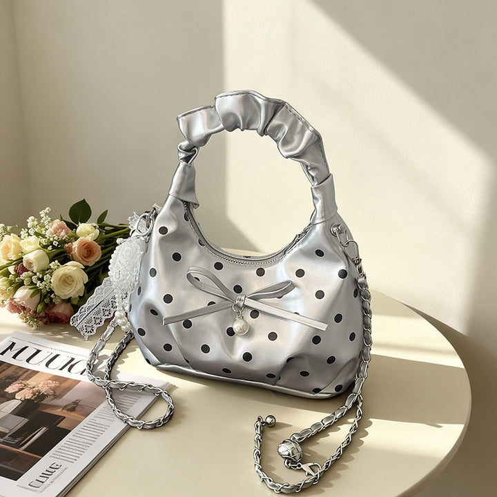WoChic Polka Dot Handbag Bowlift