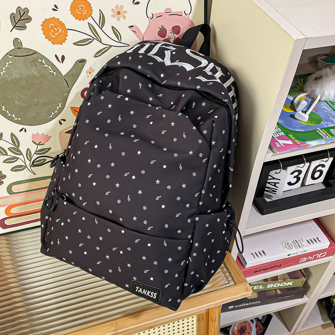 Trendy Patterned Backpack